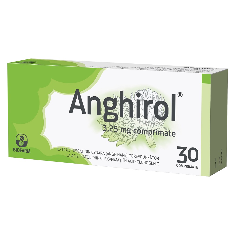 Biofarm Anghirol Forte - 30 comprimate