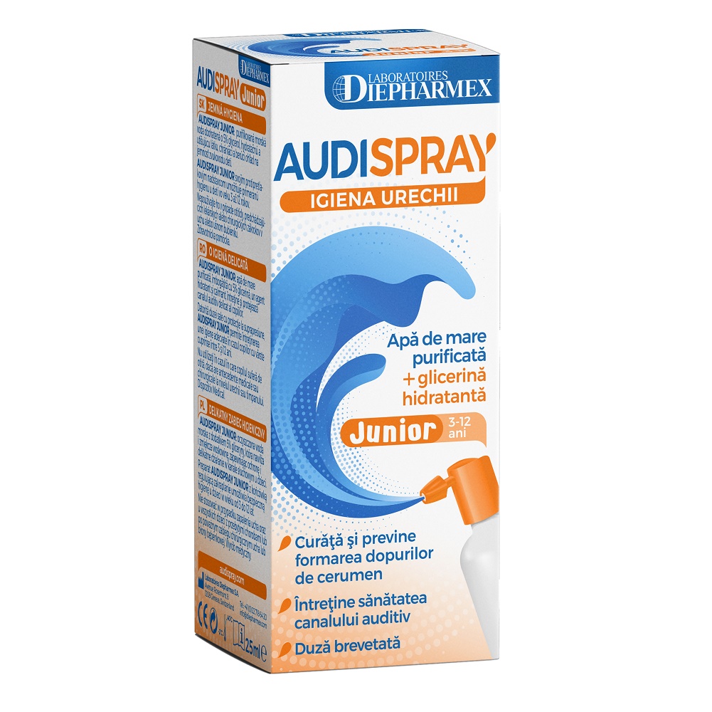 Audispray Junior Solutie, 25 ml, Lab Diepharmex