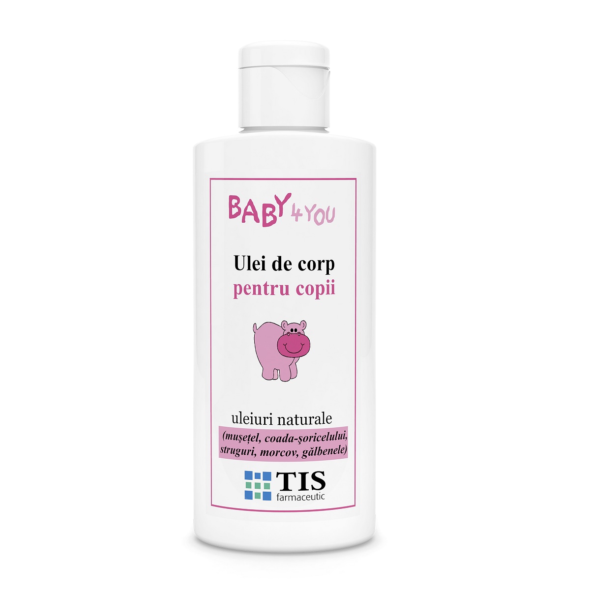 Ulei de corp pentru copii Baby 4 You, 100 ml, Tis Farmaceutic
