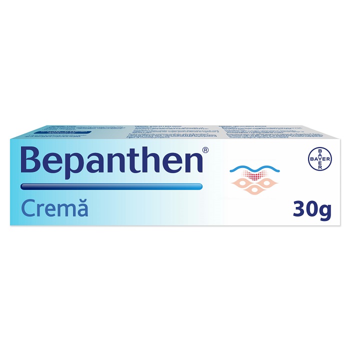 R During ~ Tap Bepanthen crema, 30 g, Bayer : Farmacia Tei online