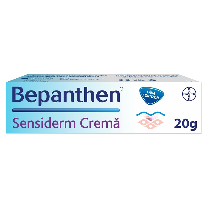sneeze Brig Wonder Bepanthen Sensiderm crema, 20 g, Bayer : Farmacia Tei online