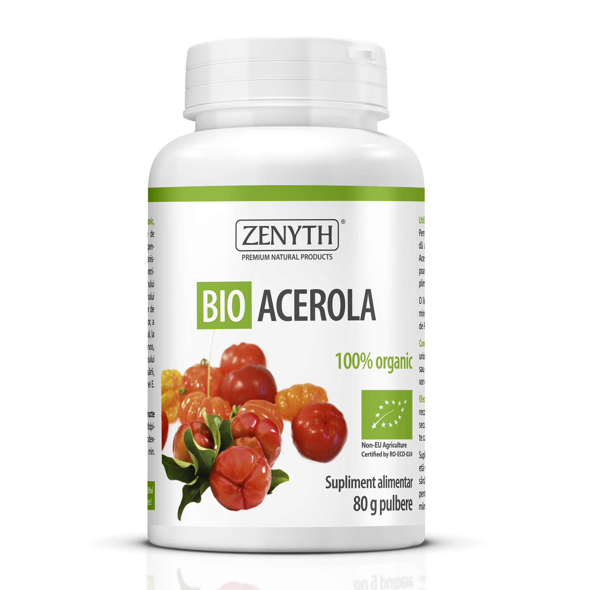 Bio Acerola, 80 g, Zenyth