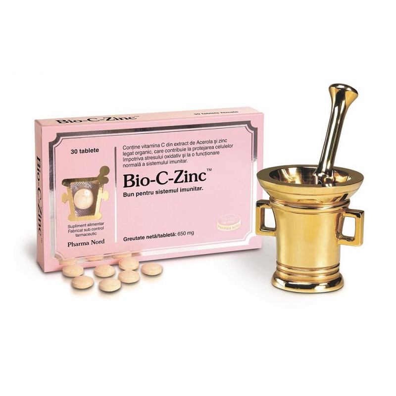 Bio-C-Zinc, 30 tablete, Pharma Nord