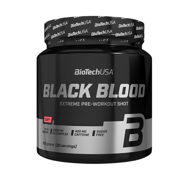 Black Blood CAF+ Cola, 300 g, Biotech USA
