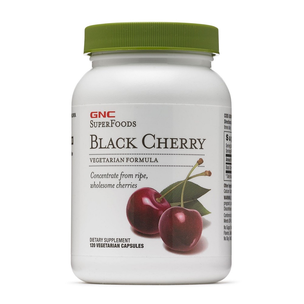 Black Cherry SuperFoods (420416), 120 capsule, GNC