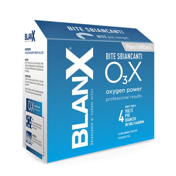 Tratament pentru albire non abraziv BlanX O3X Supreme, 10 gutiere, Coswell 