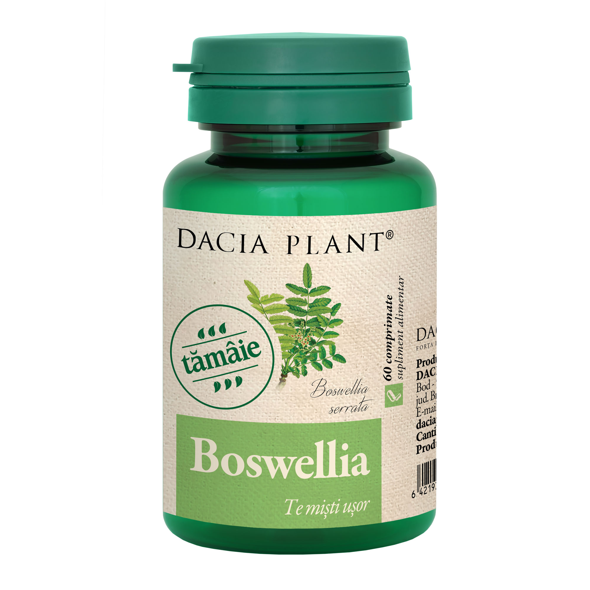 Boswellia, 60 comprimate, Dacia Plant