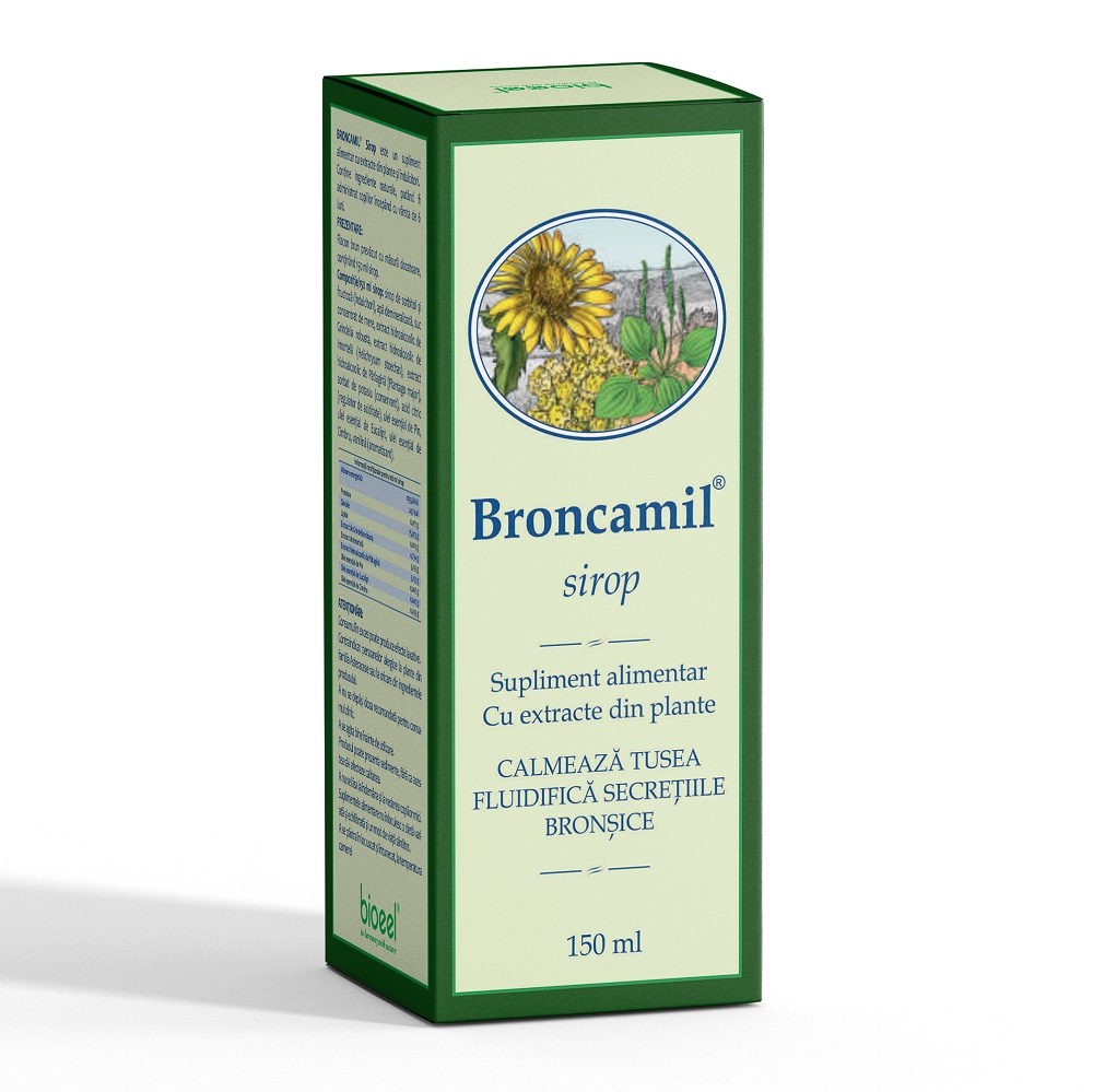 Broncamil Sirop, 150 ml, Bioeel