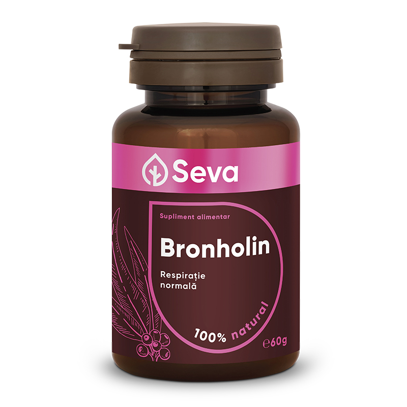 Bronholin, 60 comprimate masticabile, Seva