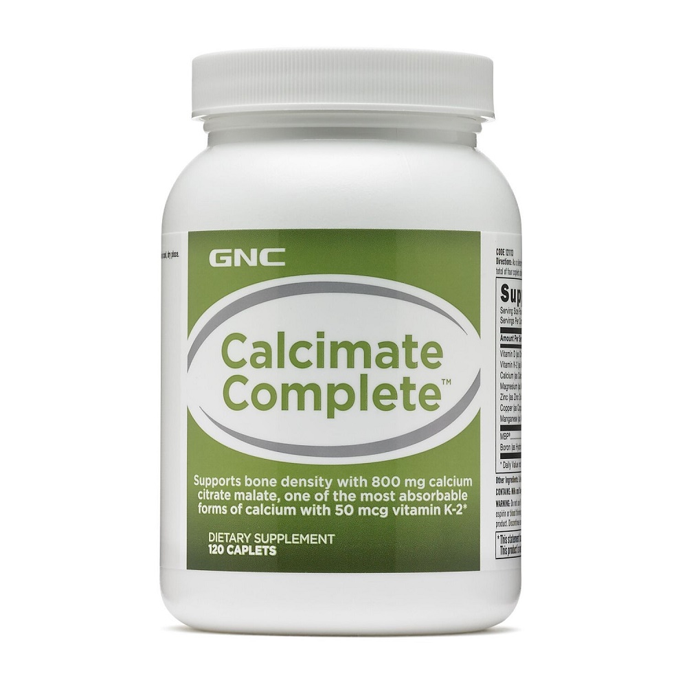 Calcimate Complete (121113), 120 tablete, GNC