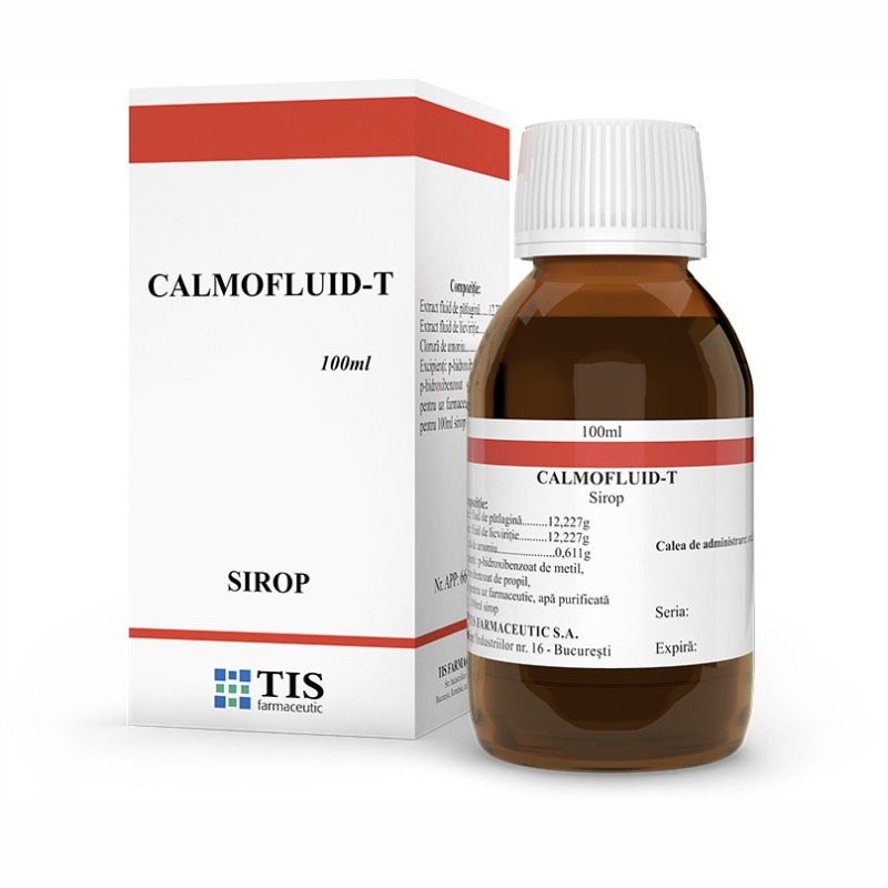 Calmofluid-T sirop, 100 ml, Tis Farmaceutic