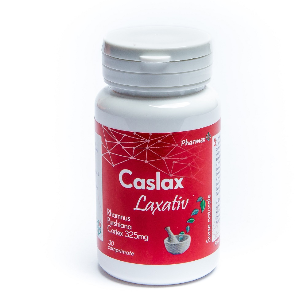 Laxativ Caslax, 30 comprimate, Pharmex