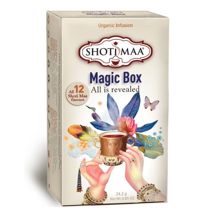 Ceai Bio Magic Box mix, 12 plicuri, Shoti Maa
