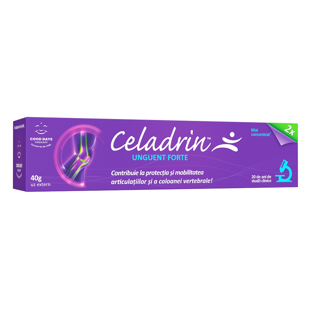 Celadrin Unguent Forte, 40 g, Good Days Therapy : Farmacia Tei online