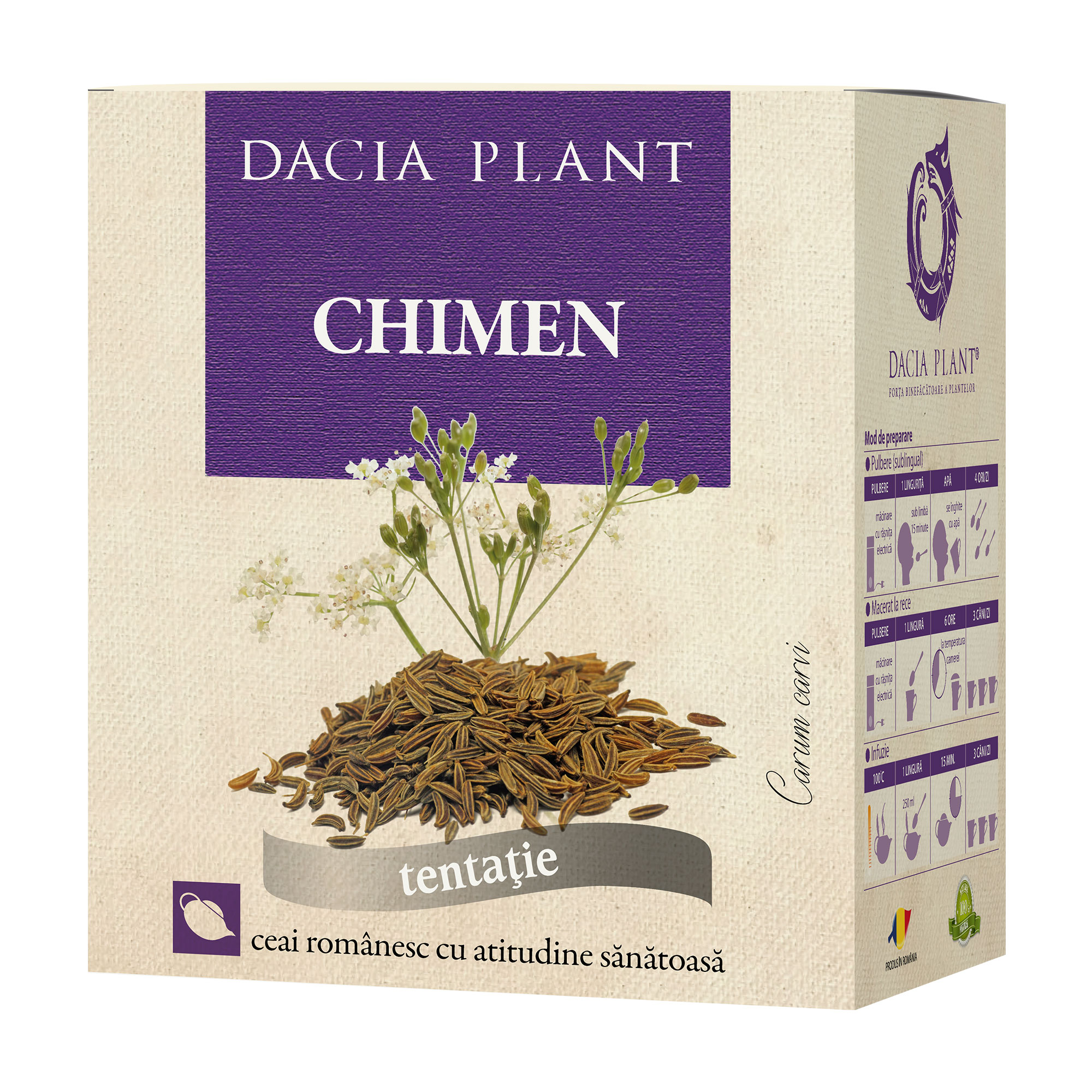 Ceai de slabit din plante medicinale Dacia Plant, 50 g