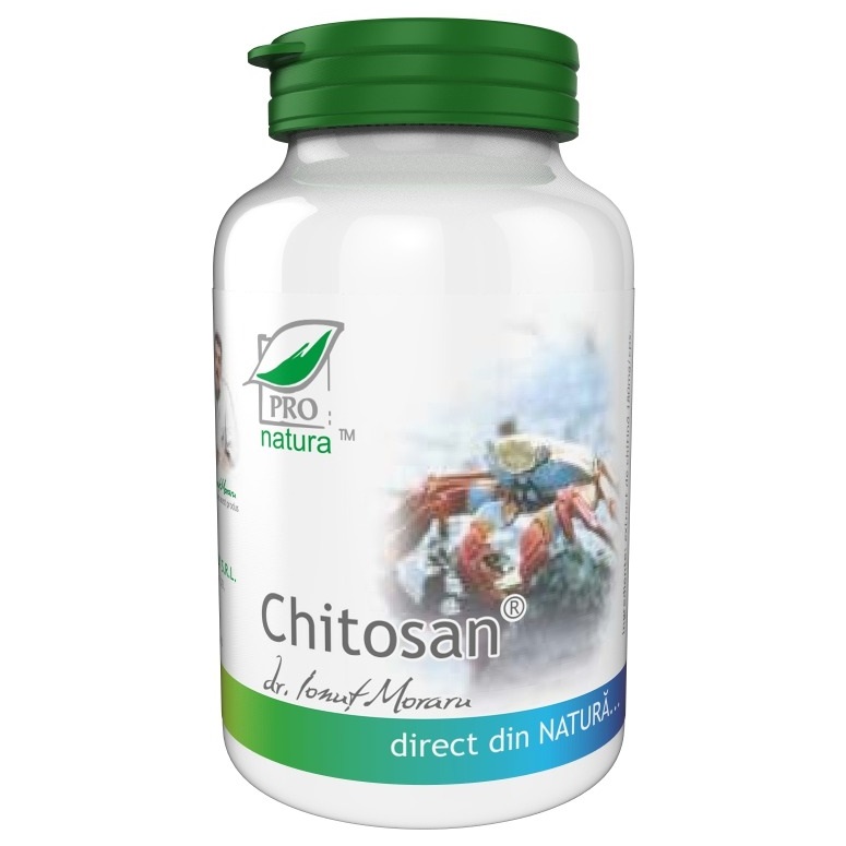 Chitosan, 60 capsule, Pro Natura