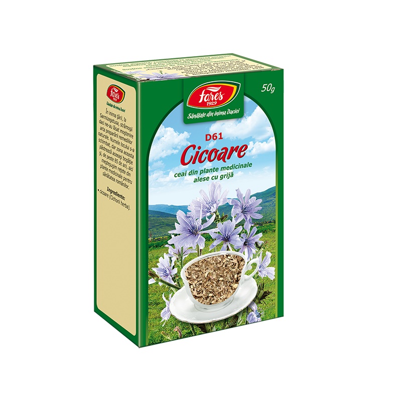 Ceaiul de cicoare - tonic hepatic si digestiv, ideal in curele de slabire
