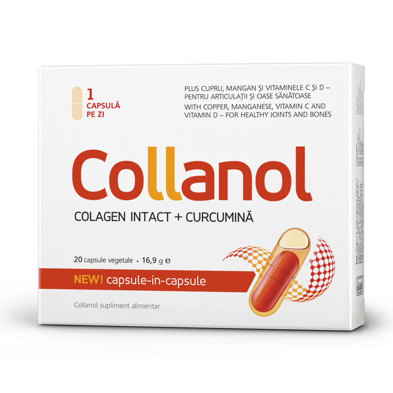Collanol - Capsugel , 20 capsule (Articulatii) - prajituri-cluj.ro
