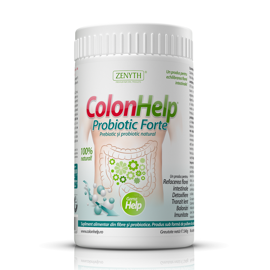 Colon Help - Supliment pentru detoxifiere, 480g
