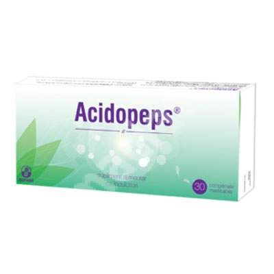 Acidopeps, 30 comprimate masticabile, Biofarm