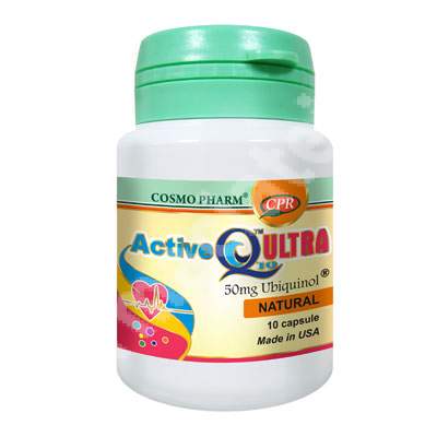 Active Q10 Ultra Ubiquinol, 10 capsule, Cosmopharm