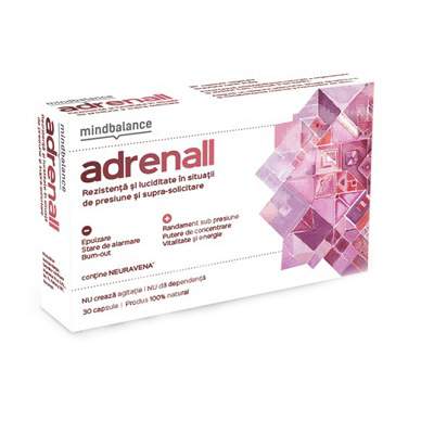 Adrenall Mindbalance, 30 capsule, Pharmnet