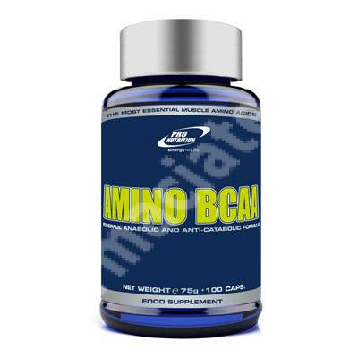 Amino BCAA, 100 capsule, Pro Nutrition