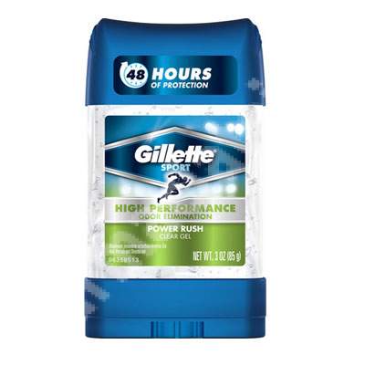 Antiperspirant gel Power Rush High Performance Gillette Sport, 70 ml, P&G