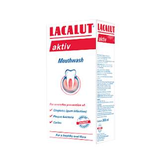 Apa de gura Lacalut Aktiv, 300 ml, Theiss Naturwaren
