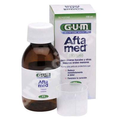 Apa de gura tratament Aftamed, 100 ml, Sunstar Gum