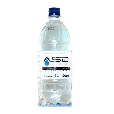 Apa saracita in deuteriu ASD Pure, 1 litru, Sim Pharma