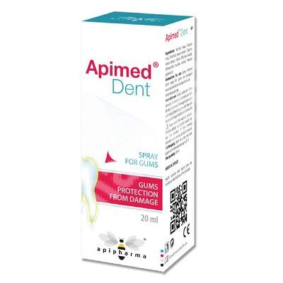 Spray gingival - Apimed Dent, 20 ml, Apipharma