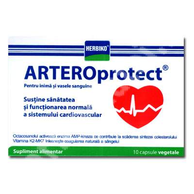 ArteroProtect Herbiko, 10 capsule, Abela Pharma