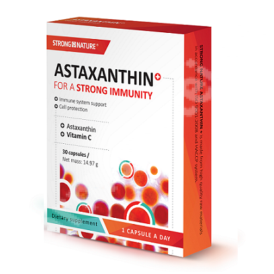 Astaxanthin, 30 capsule, Strong Nature