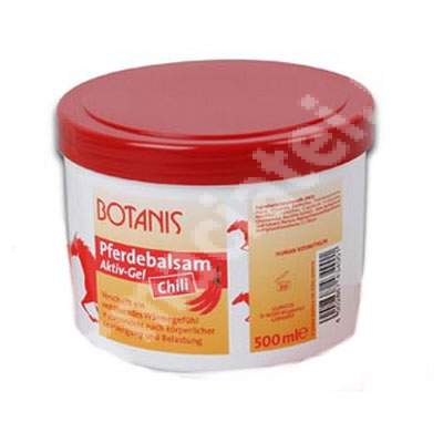 Balsam cu ardei iute Botanis, 500 ml, Glancos