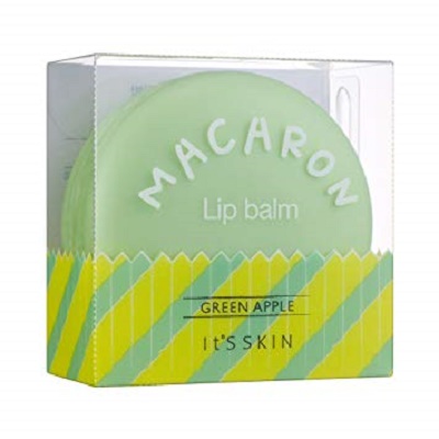 Balsam de buze Macaron Green Apple, 9 g, Its Skin