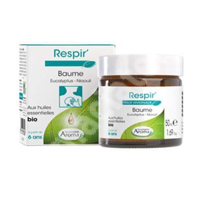 Balsam pentru piept Respir, 50 ml, Ocean Terre Biotechnologie