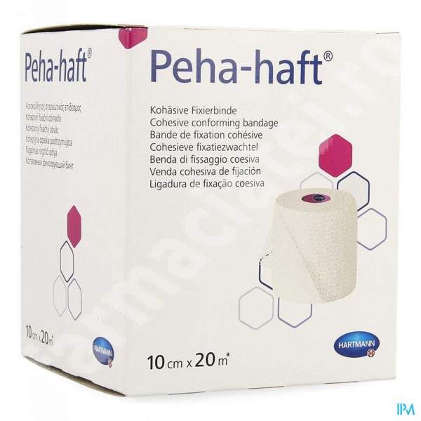 Bandaj elastic de fixare Peha-Haft, 10 cm x 20 m (932449), Hartmann