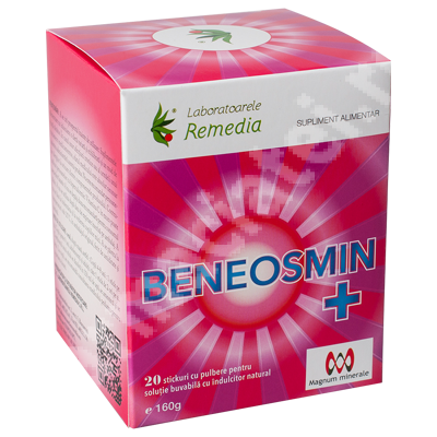 Beneosmin plus, 20 stickuri, Remedia