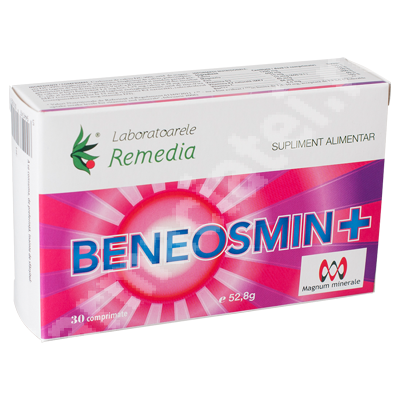 Beneosmin plus, 30 comprimate, Remedia
