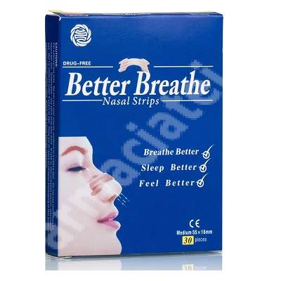 Benzi nazale Better Breath, 30 bucati, Henan Kangdi Medical Devices