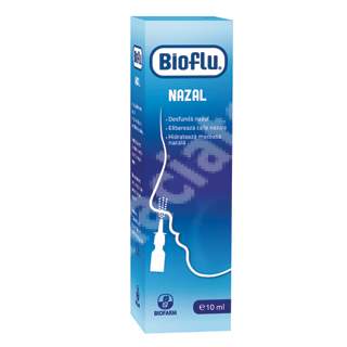 Spray nazal, Bioflu, 10 ml, Biofarm
