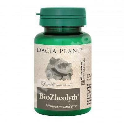 Biozheolyth, 60 comprimate, Dacia Plant