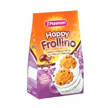 Biscuiti Happy Frollino cu ciocolata, Gr. +10 luni, 300 g, Plasmon