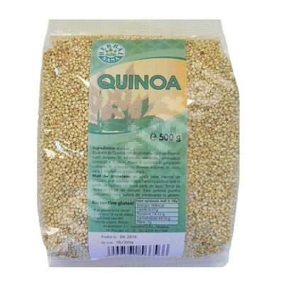 Boabe de Quinoa, 500 g, Herbavit