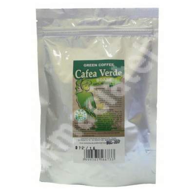 Cafea verde arabica boabe, 250 g, Herbavit
