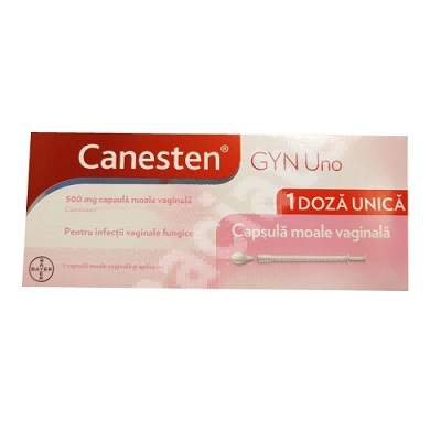 Canesten Gyn Uno 500 Mg 1 Capsula Vaginală Bayer Farmacia Tei