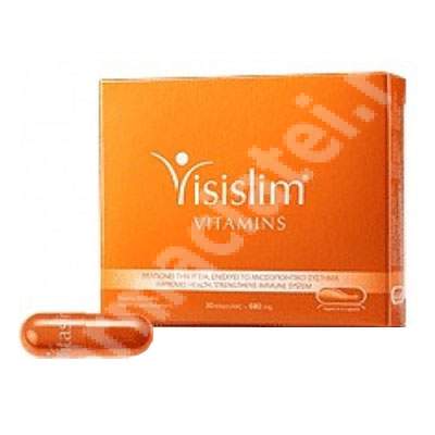 Capsule cu multivitamine absorbtie rapida Visislim Vitamins, 30 capsule, Vitaslim