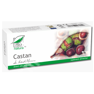 Castan, 30 capsule, Pro Natura