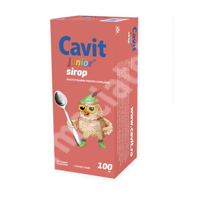 Cavit Junior Sirop, 100 ml, Biofarm